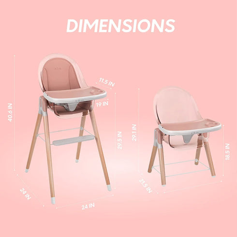 Children Of Design 6 in 1 Deluxe High Chair w/cushion