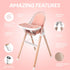 Children Of Design 6 in 1 Deluxe High Chair w/cushion
