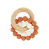 OB Designs Eco-Friendly Teether | Organic Beechwood Silicone Toy