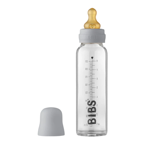 Bibs Baby Glass Bottle Complete Set 225ml