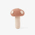 Elegant Baby Mushroom Knit Baby Rattle