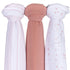 ELY`S & CO. Muslin Swaddle Blankets 3 Pack
