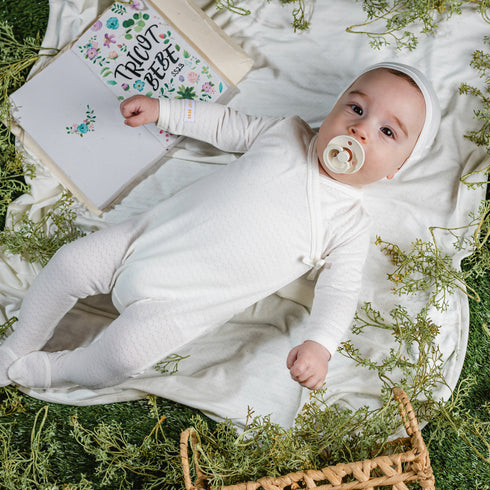 Tricot Bebe Pointelle Blanket