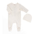 Tricot Bebe Pointelle Footie Set