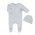 Tricot Bebe Pointelle Footie Set