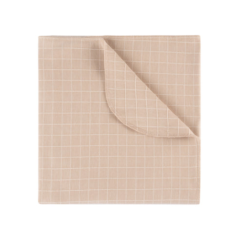Tricot Bebe Checked Blanket