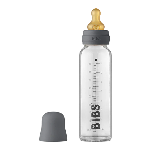 Bibs Baby Glass Bottle Complete Set 225ml