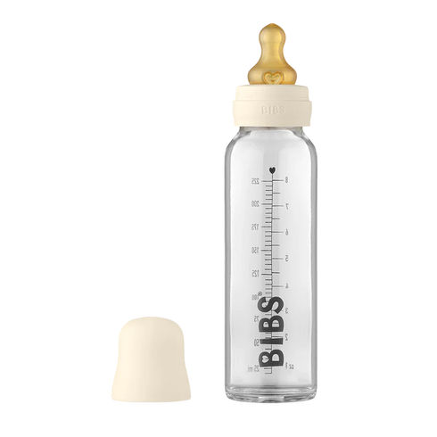 Bibs Baby Glass Bottle Complete Set 225ml