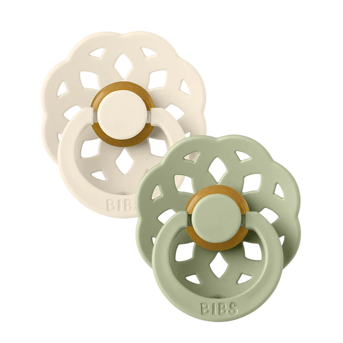 BIBS Boheme 2 Pack Latex Pacifiers