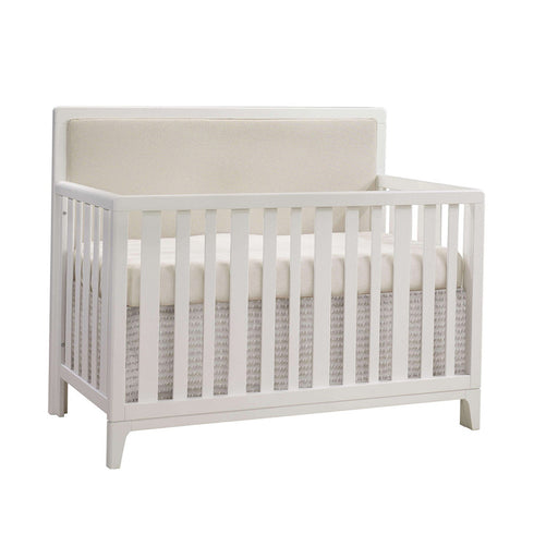 Natart Kyoto Convertible Crib Linen Talc Panel Crib