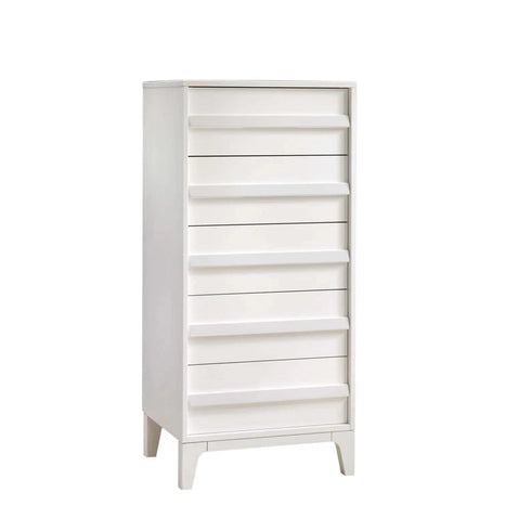 Natart Kyoto 5 Drawer Chest in White