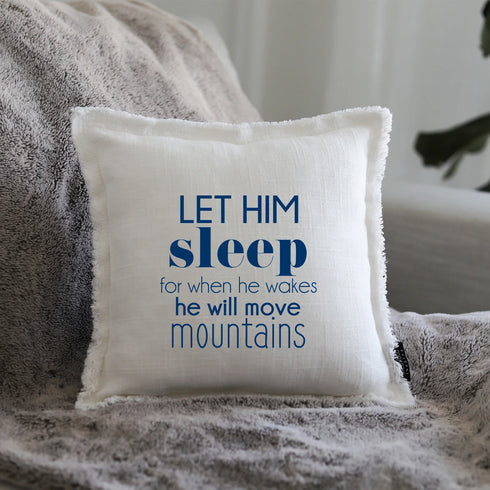 Wildwood Let Him Sleep Gift Pillow