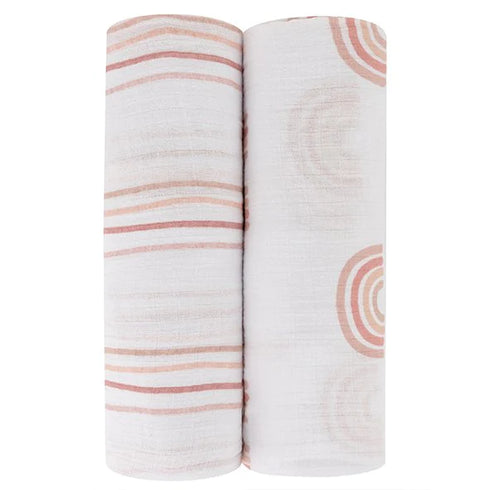 Ely`s & Co Muslin Swaddle 2 Pack
