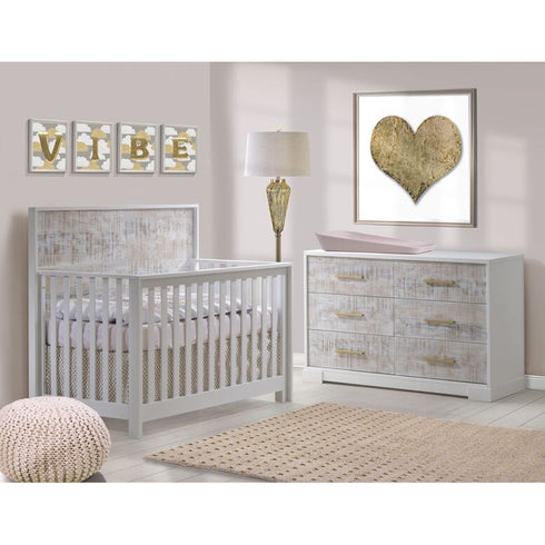 NEST Vibe Collection 5 in 1 Convertible Crib