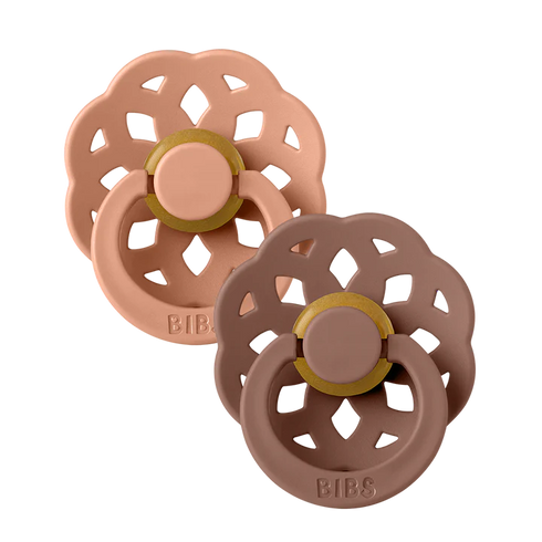 BIBS Boheme 2 Pack Latex Pacifiers