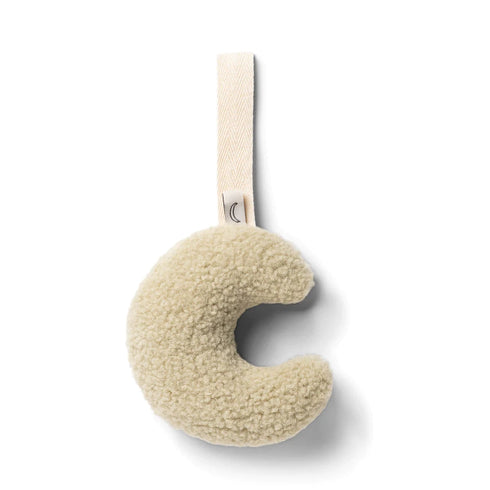 Dapper Maentje Moon Fuzzy Pacifier Holder