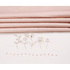 Mini Manilla Baby Asymmetrical Design Crib Set in Ecru/Dusty Rose