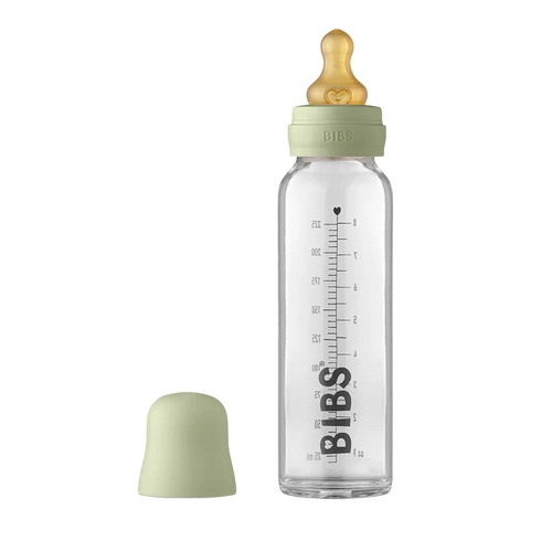 Bibs Baby Glass Bottle Complete Set 225ml