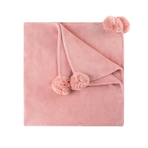 Tricot Bebe Pom pom Blanket