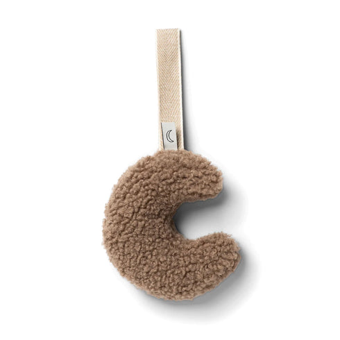 Dapper Maentje Moon Fuzzy Pacifier Holder