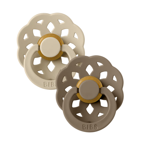 BIBS Boheme 2 Pack Latex Pacifiers
