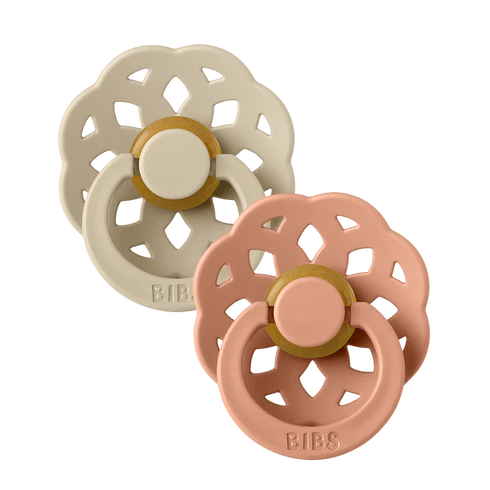 BIBS Boheme 2 Pack Latex Pacifiers