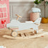 Asweets Wood Airplane Rocker & Ride on