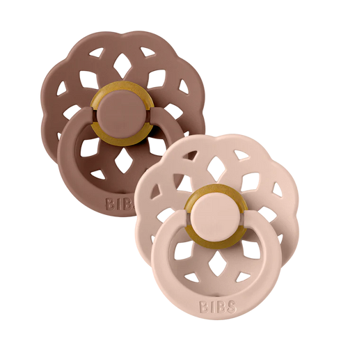 BIBS Boheme 2 Pack Latex Pacifiers