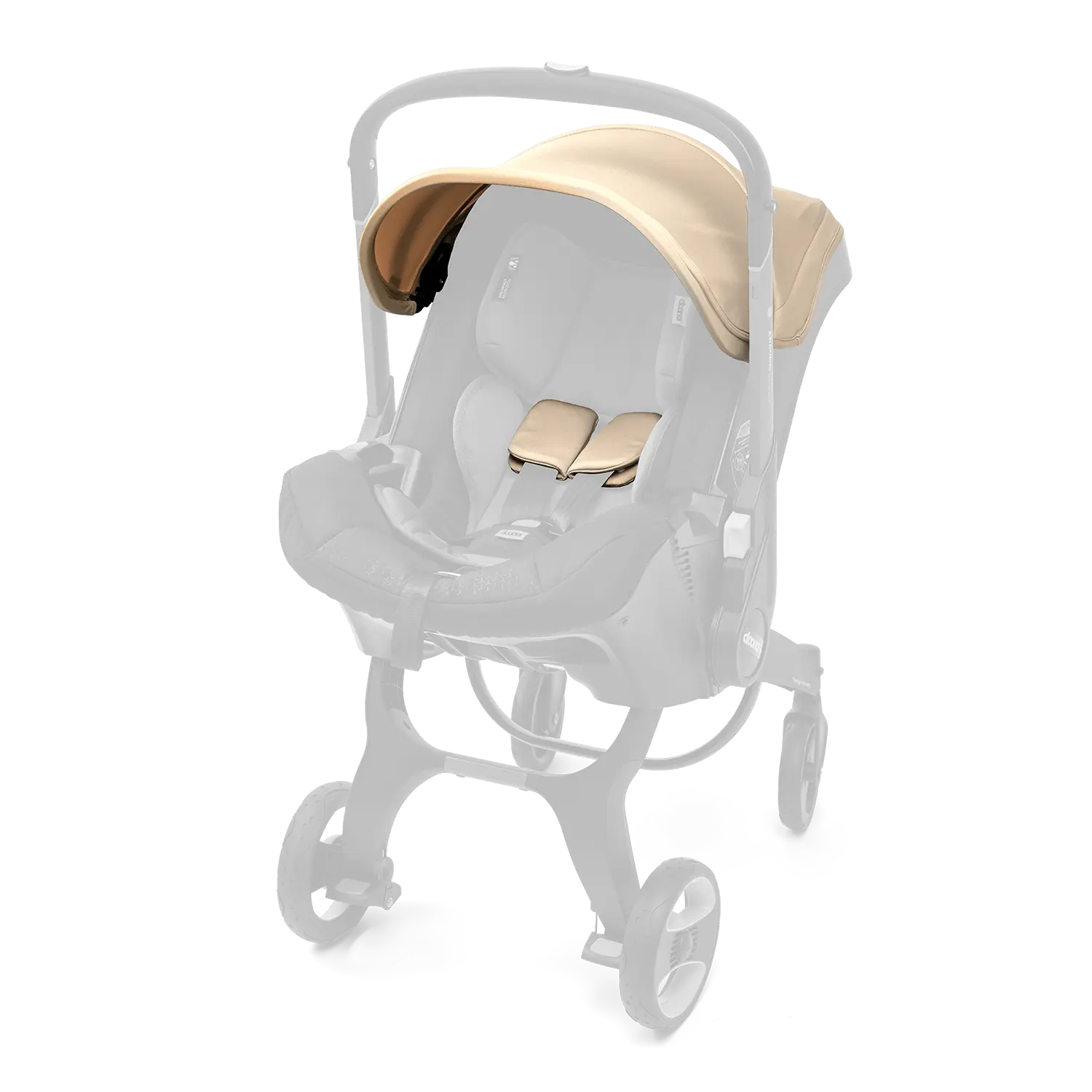 Doona Canopy & Shoulder Pads, Sahara Sand