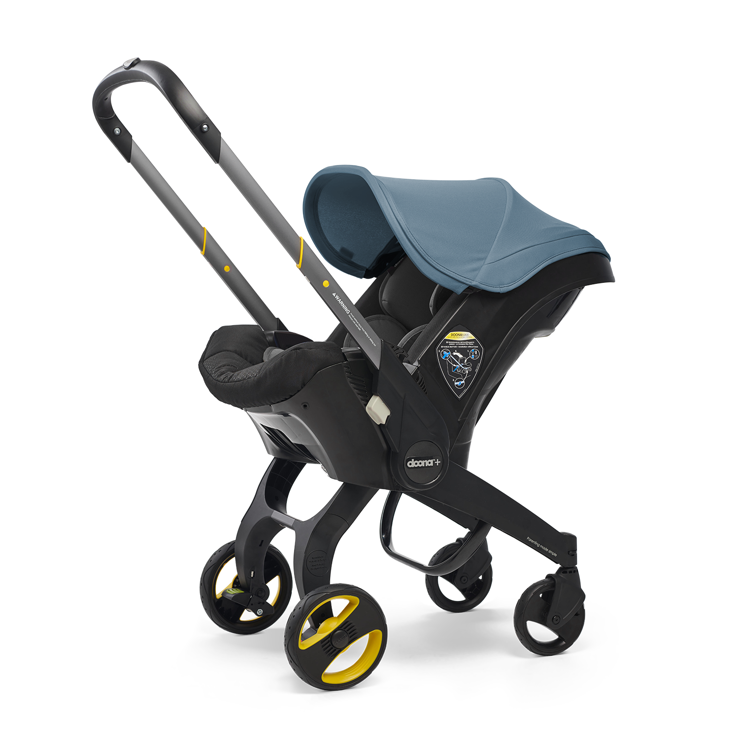 royal blue car seat and stroller Doona Infant Car Seat & Stroller Sahara Sand