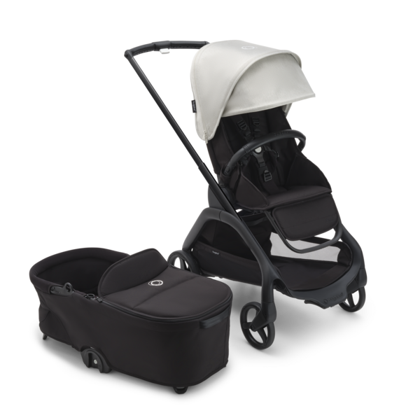 bugaboo ant cocoon Bugaboo Dragonfly Complete Stroller With Bassinet, Black / Dark Cherry