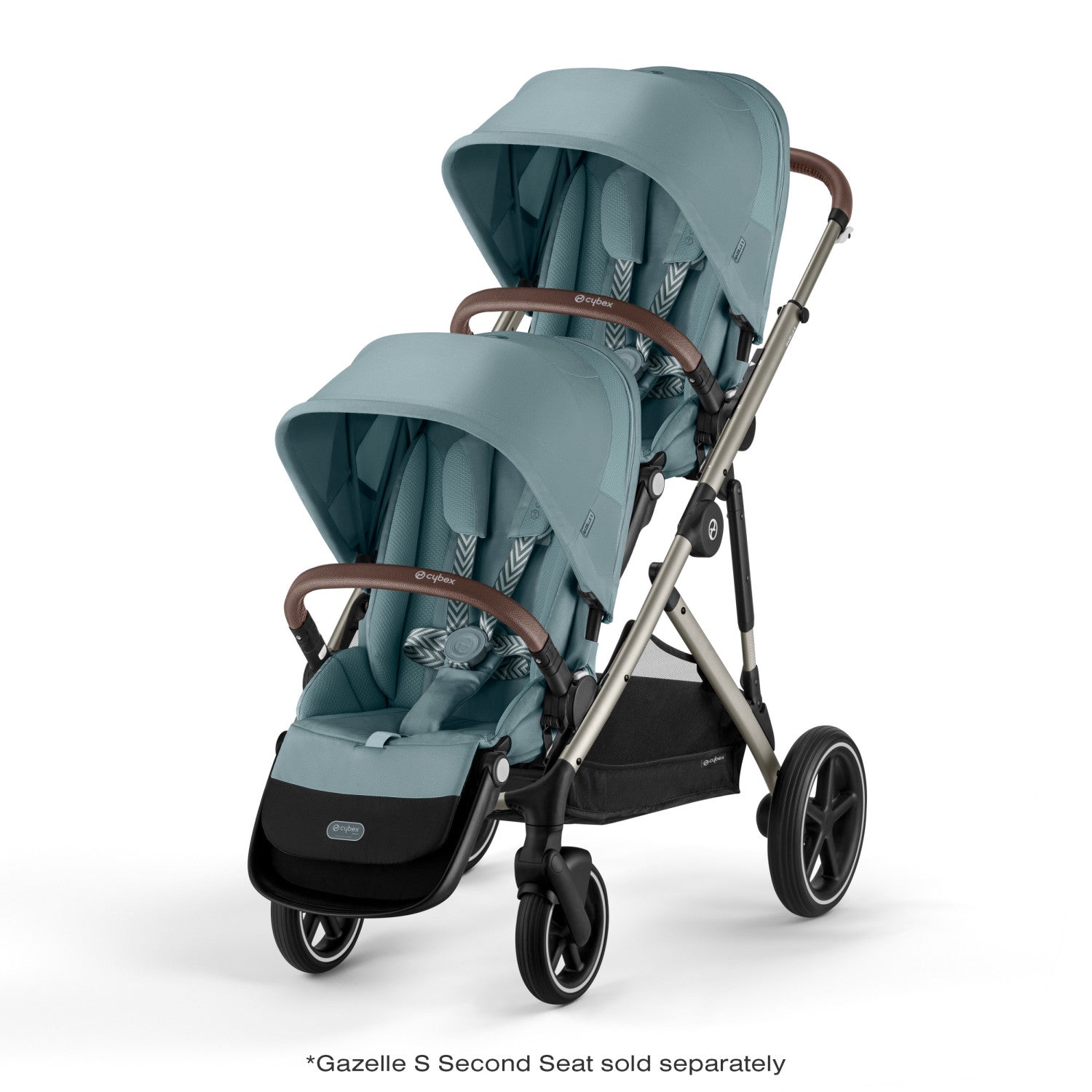 cybex gazelle double bundle Cybex Gazelle S 2 Double Stroller Bundle – Twinkle Baby Boutique