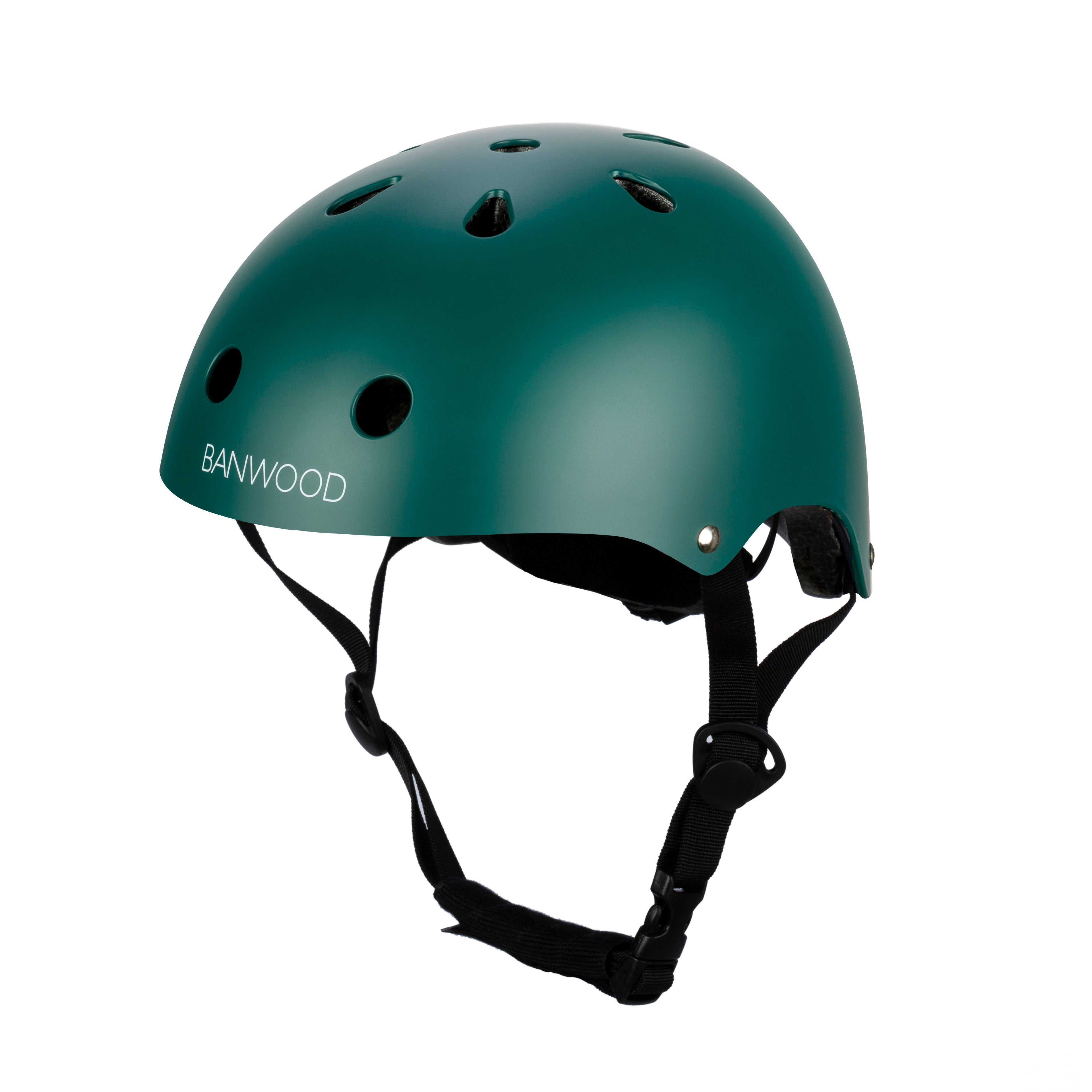 banwood red bike helmet - Classic but also ensures a perfect fit and a high level of comfort thanks to its adjustable straps Eco Kids Bike Helmet –