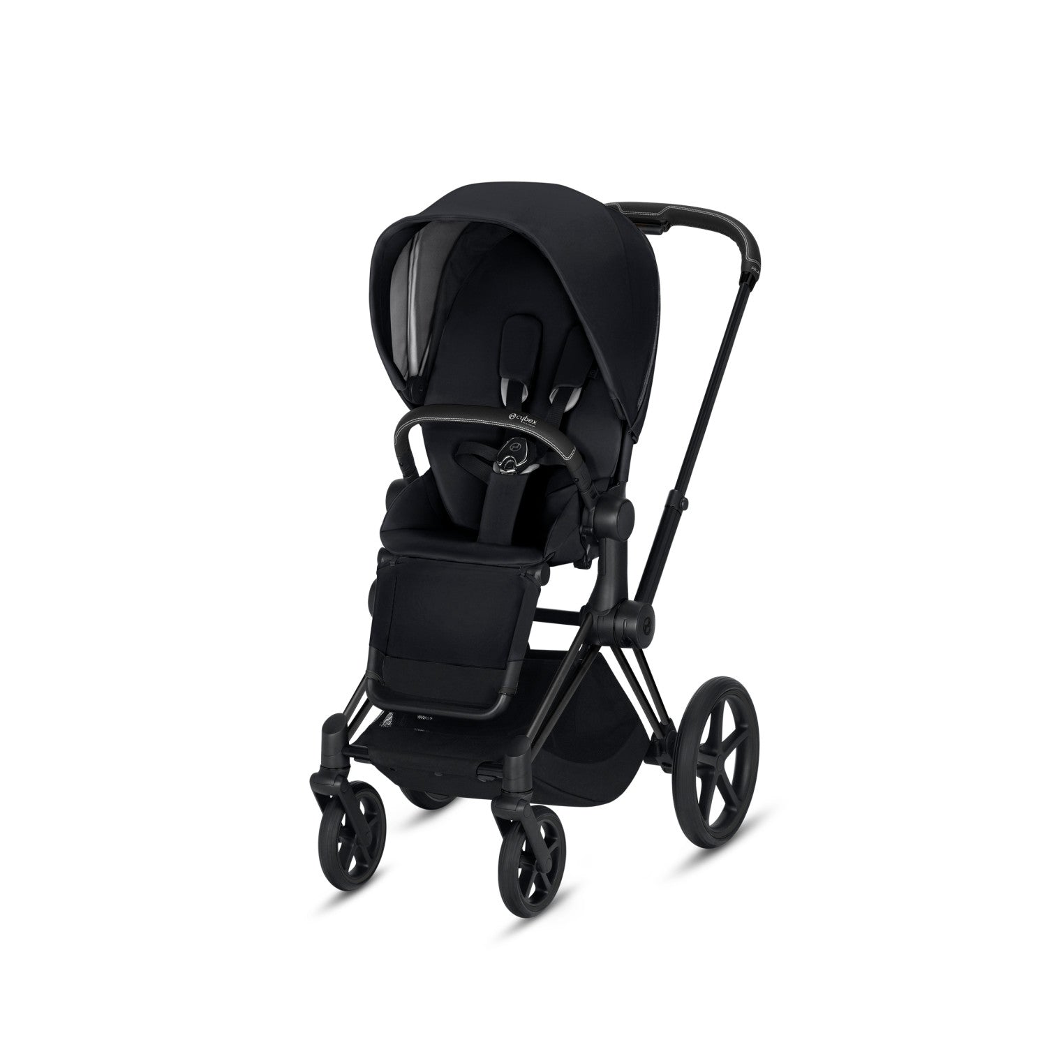 cybex e priam Cybex e-Priam 2 Stroller Deep Black/Matte Black