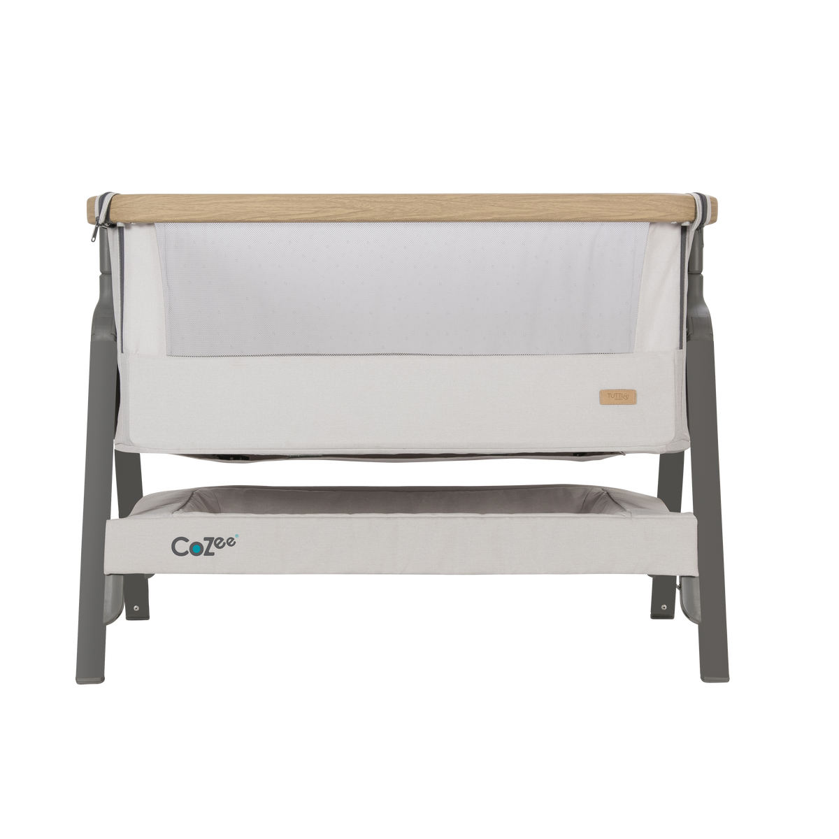 Tutti Bambini CoZee Air Bedside Crib | Baby | Foldable | Crib