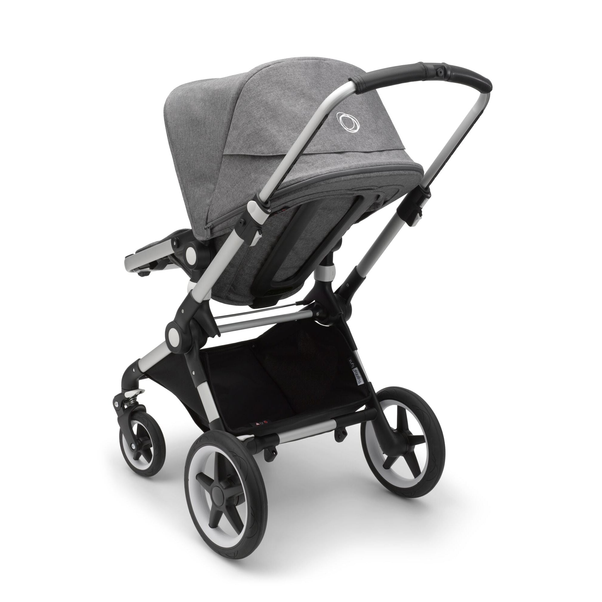 bugaboo lynx grey Bugaboo Lynx Complete Stroller Aluminum / Grey Melange
